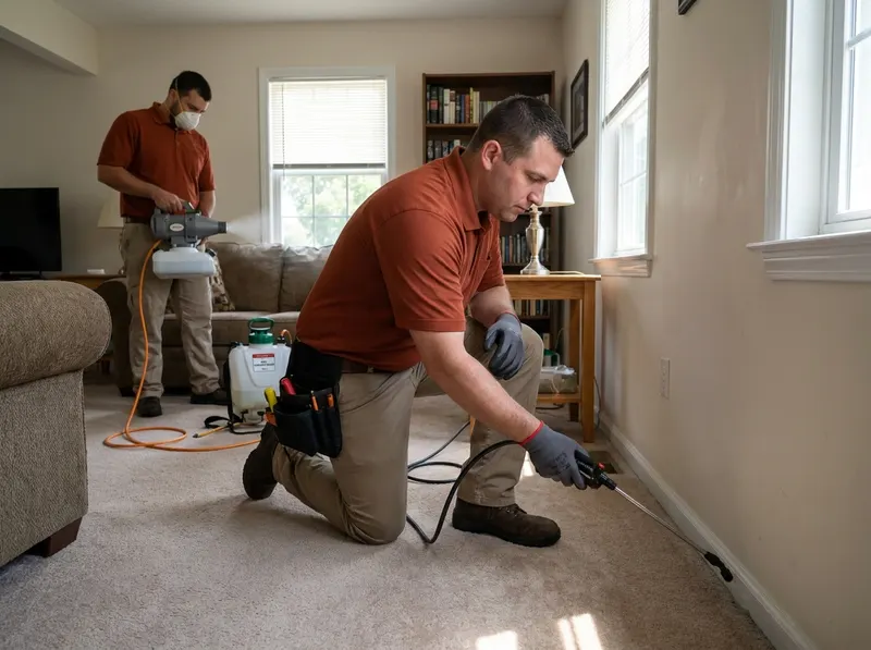 Flea & Tick Indoor Structural Sanitization in Waldorf, MD
